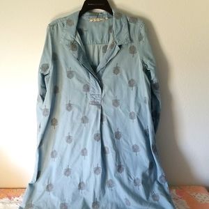 Soft Surroundings chambray dress